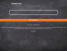 Tablet Screenshot of lacopine.com